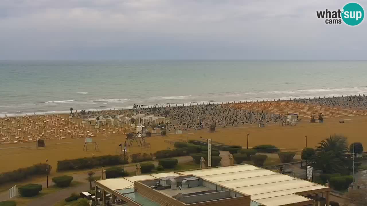 Plaža Bibione Spletna kamera – Italija