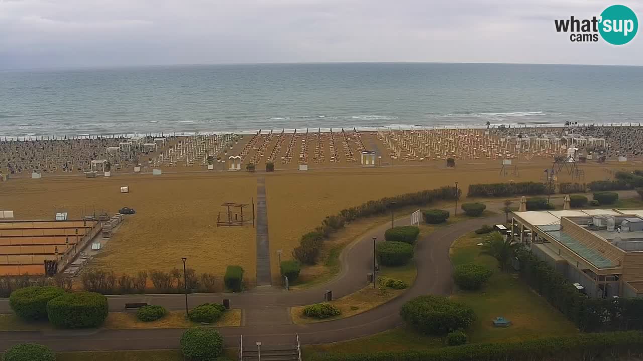La camera en vivo de la playa de Bibione – Italia