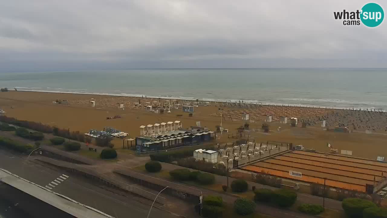 Plaža Bibione Spletna kamera – Italija