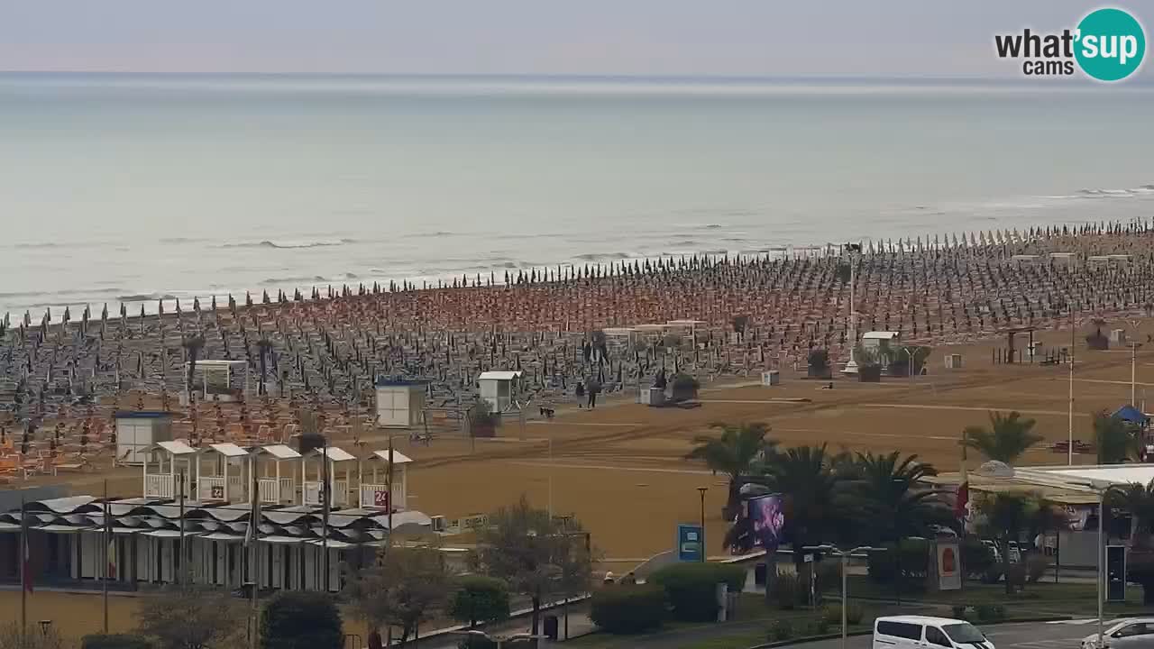The beach of Bibione webcam – Italy