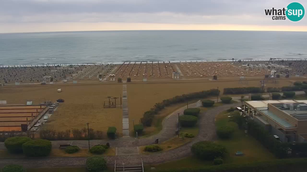 Plaža Bibione Spletna kamera – Italija