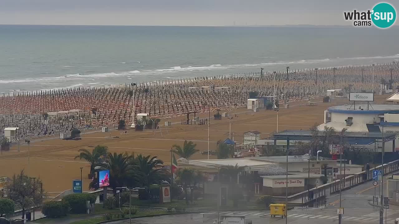 La camera en vivo de la playa de Bibione – Italia