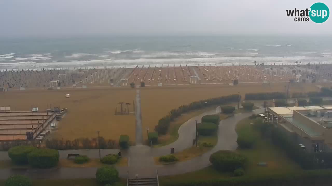 Plaža Bibione Spletna kamera – Italija