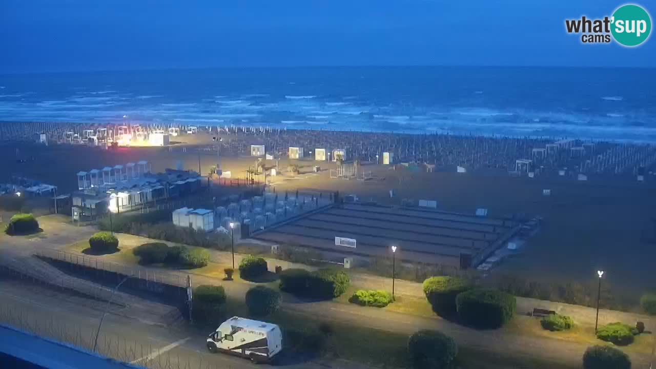 Plaža Bibione Spletna kamera – Italija