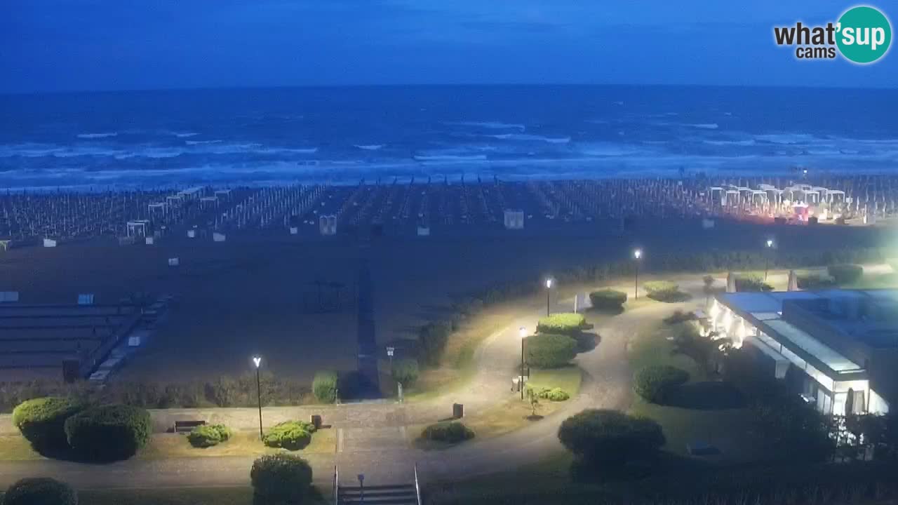 Plaža Bibione Spletna kamera – Italija