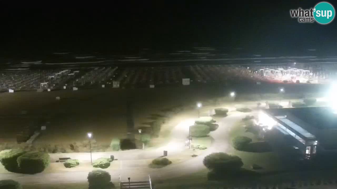 La camera en vivo de la playa de Bibione – Italia