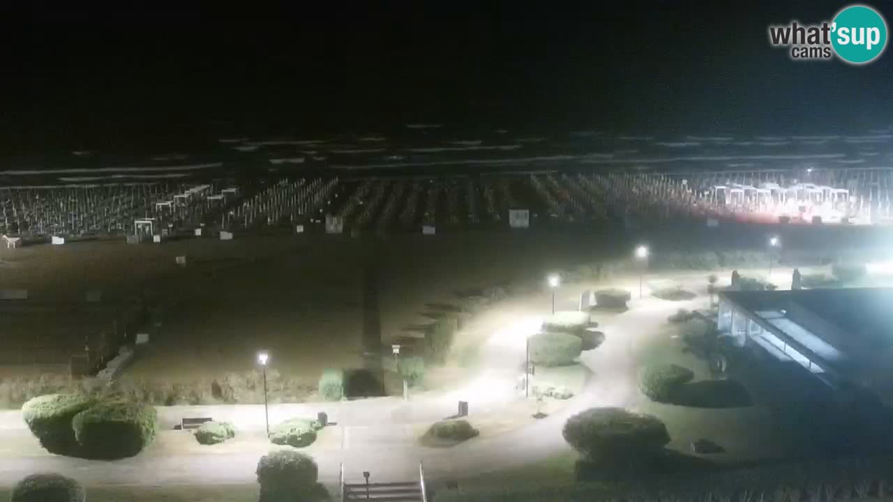 La camera en vivo de la playa de Bibione – Italia