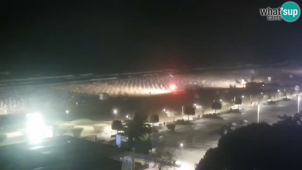La camera en vivo de la playa de Bibione – Italia