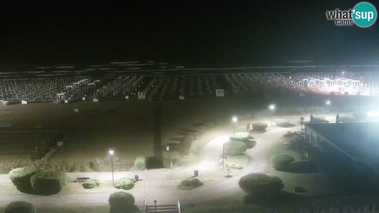 La camera en vivo de la playa de Bibione – Italia