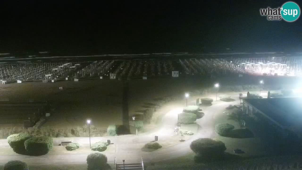 La camera en vivo de la playa de Bibione – Italia