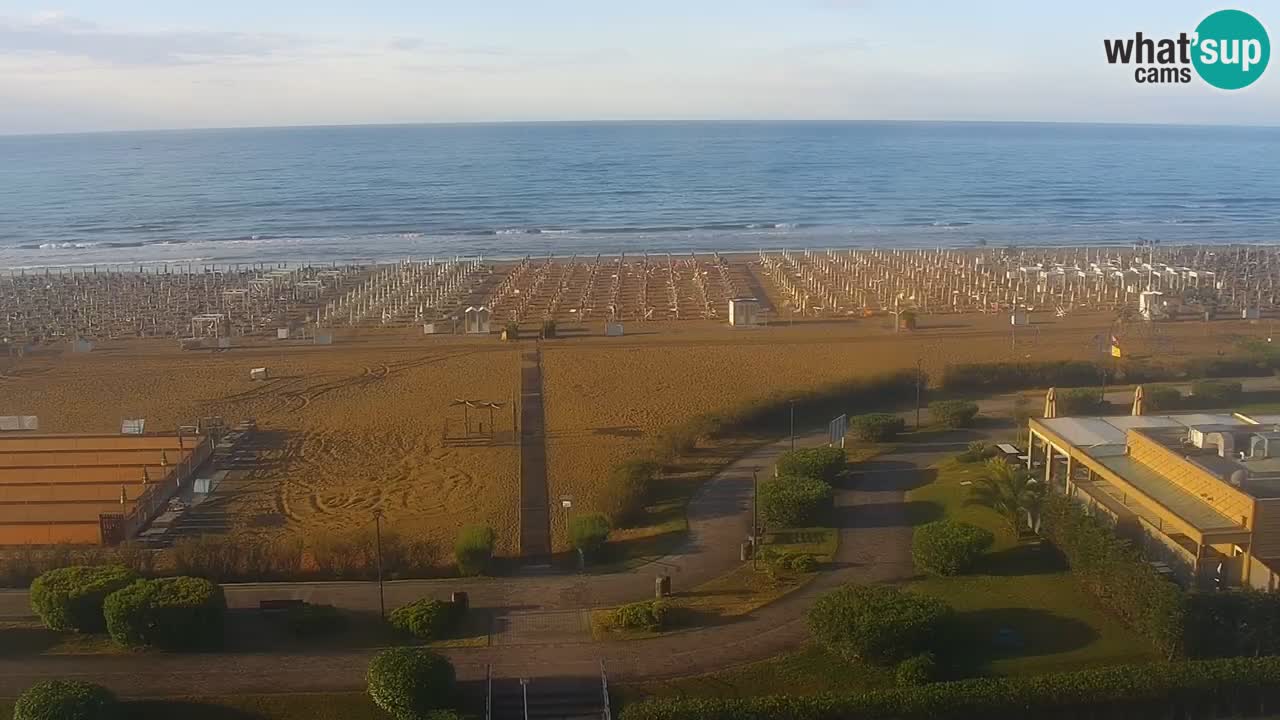Webcam La plage de Bibione – Italie