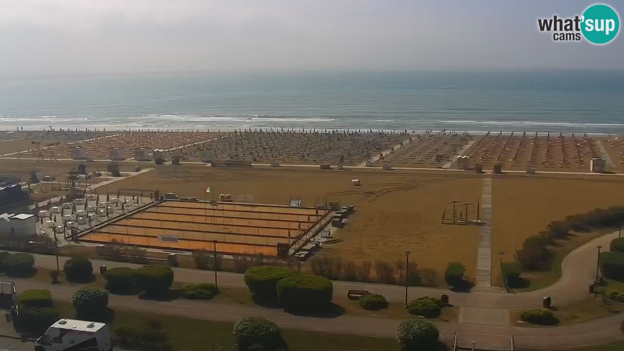 Der Strand von Bibione Webcam – Italien