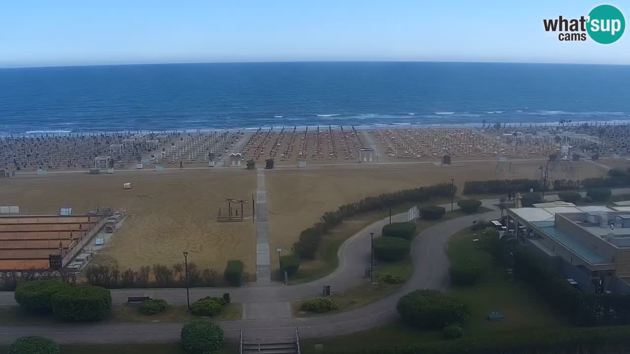 Plaža Bibione Spletna kamera – Italija