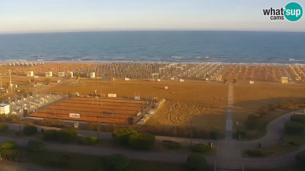 Plaža Bibione Spletna kamera – Italija