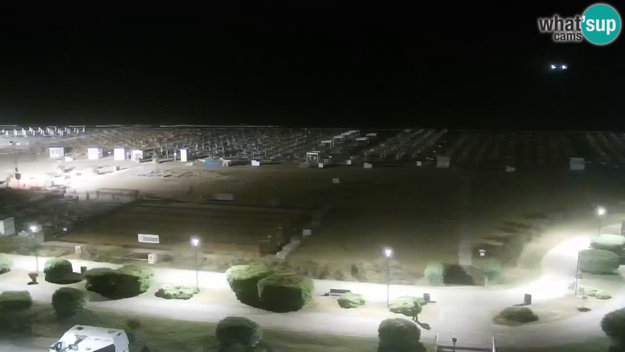 La camera en vivo de la playa de Bibione – Italia