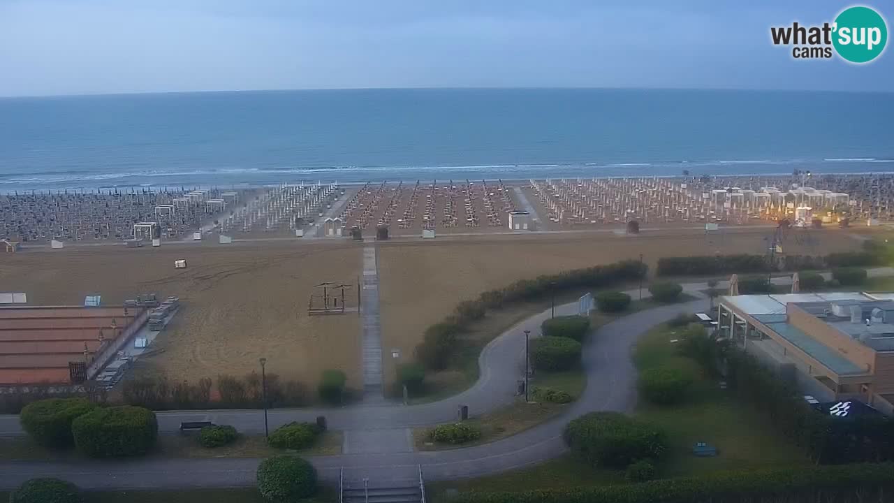 Plaža Bibione Spletna kamera – Italija