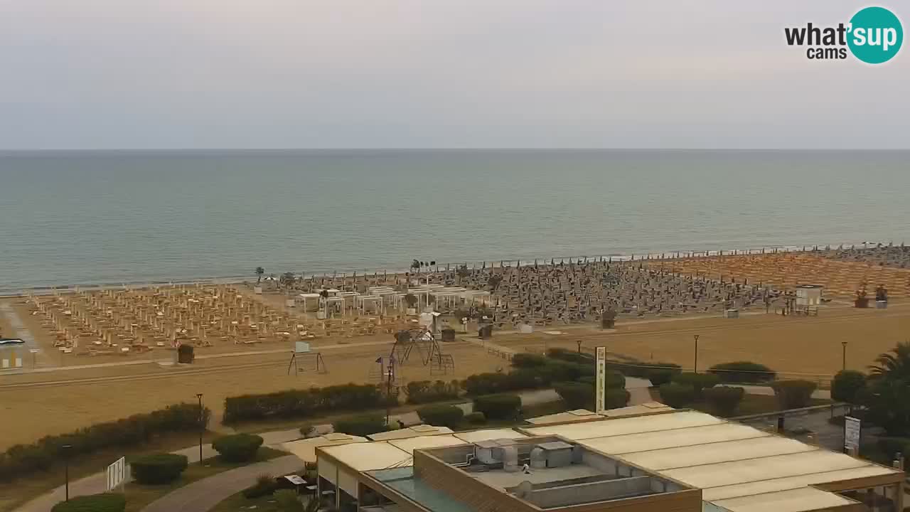 Plaža Bibione Spletna kamera – Italija