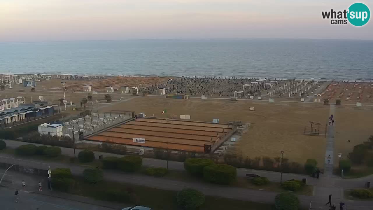 Webcam La plage de Bibione – Italie