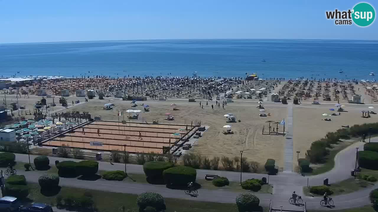Der Strand von Bibione Webcam – Italien