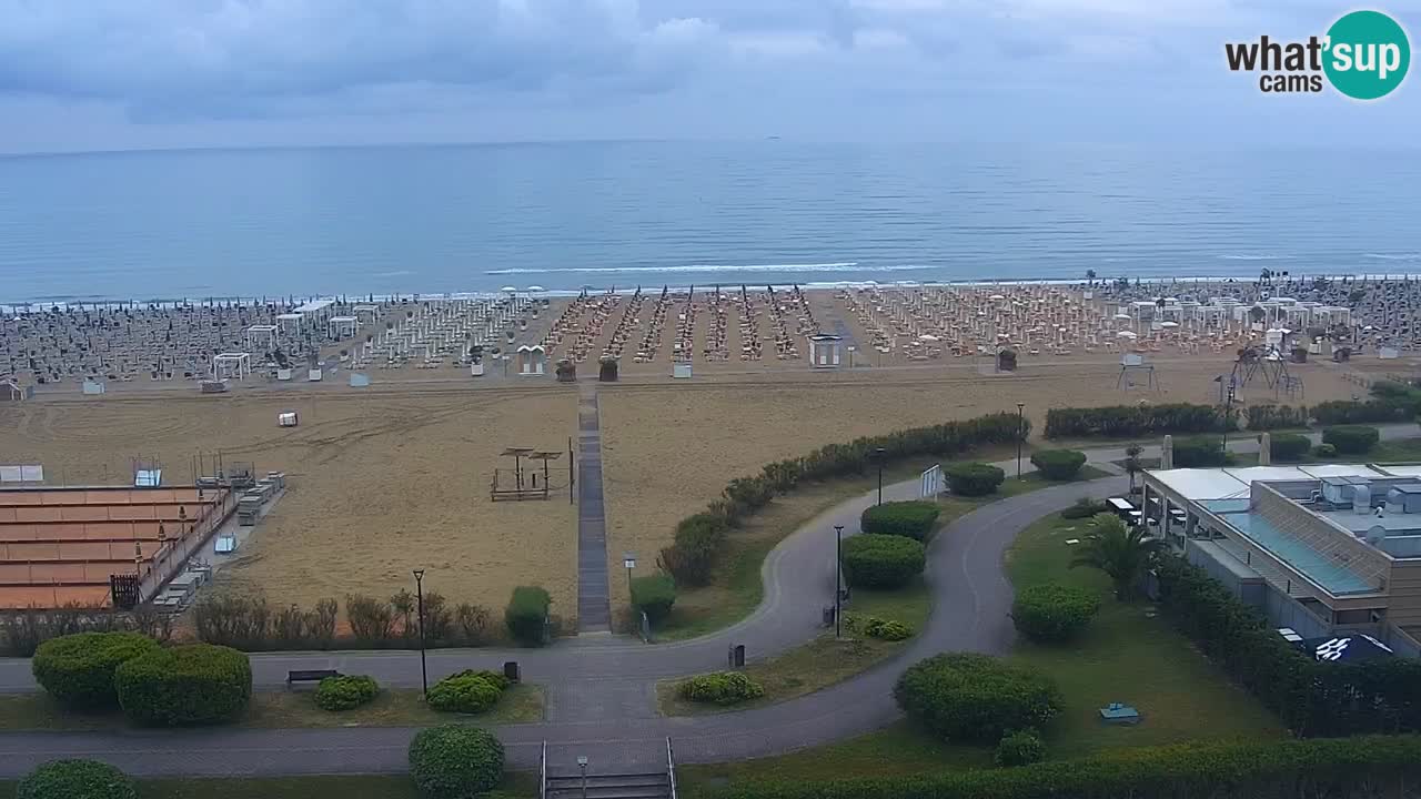 La camera en vivo de la playa de Bibione – Italia