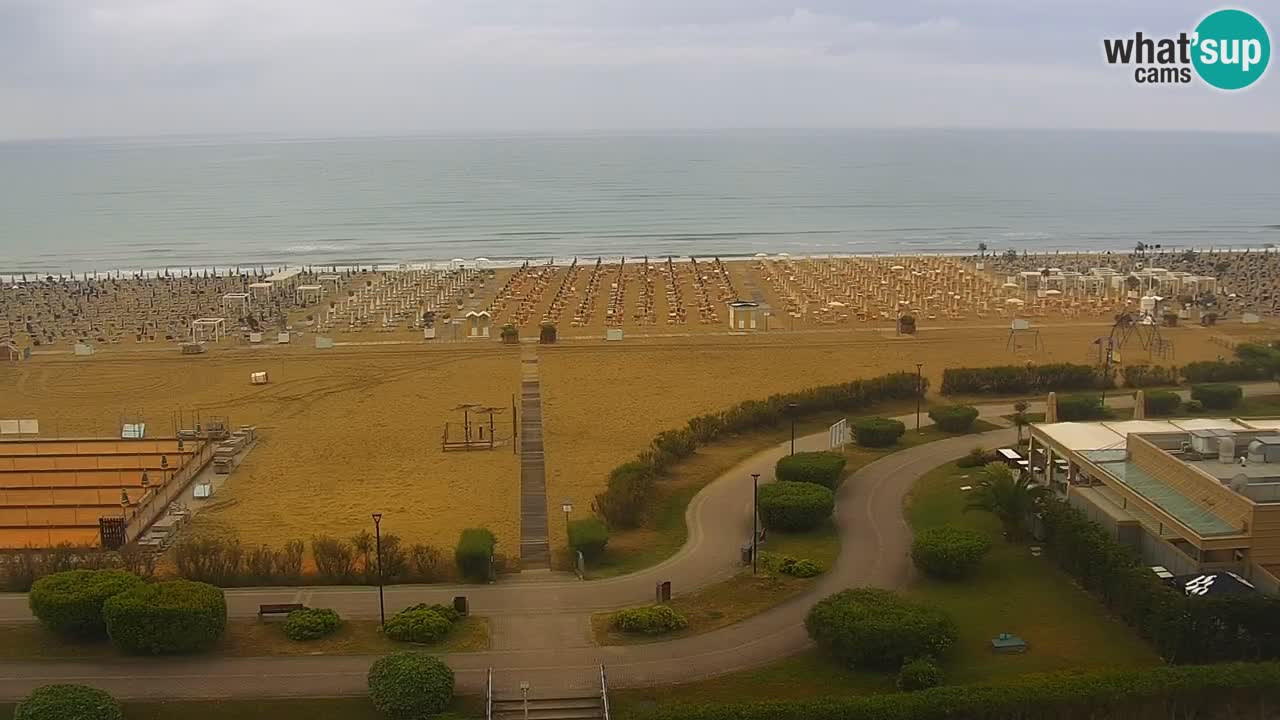 La camera en vivo de la playa de Bibione – Italia