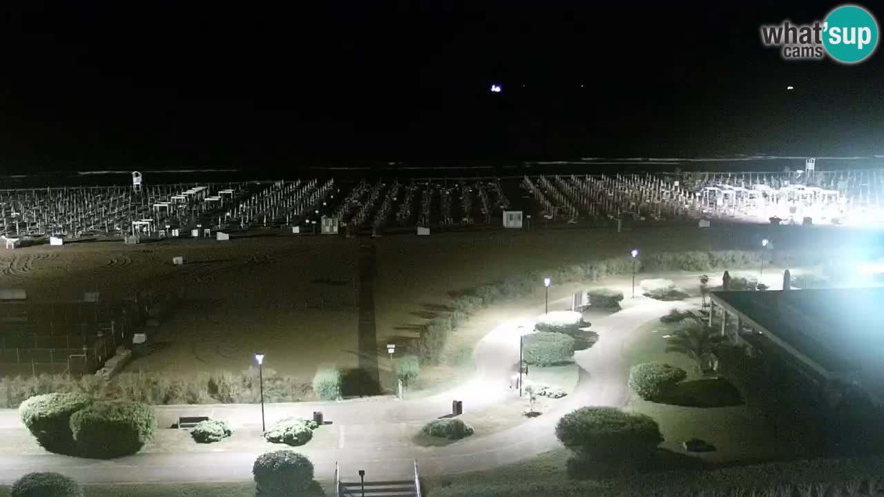 La camera en vivo de la playa de Bibione – Italia