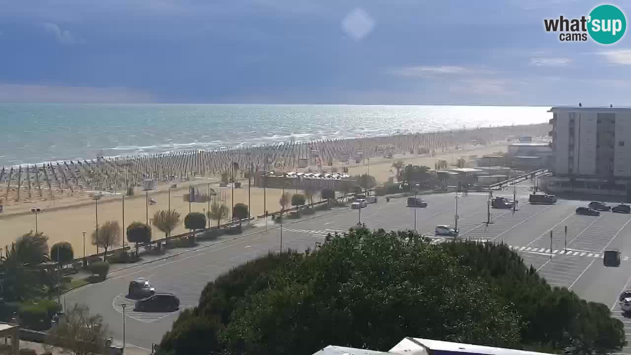 The beach of Bibione webcam – Italy