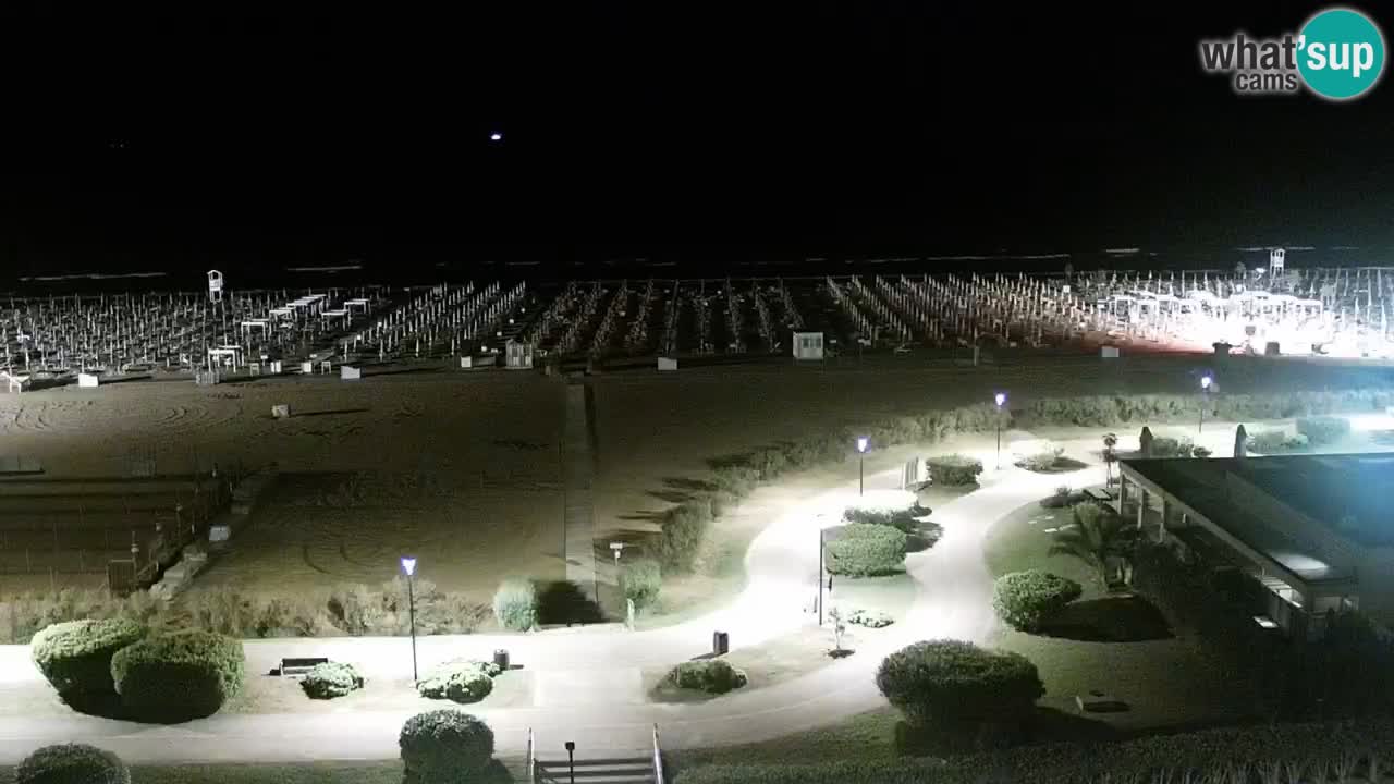La camera en vivo de la playa de Bibione – Italia