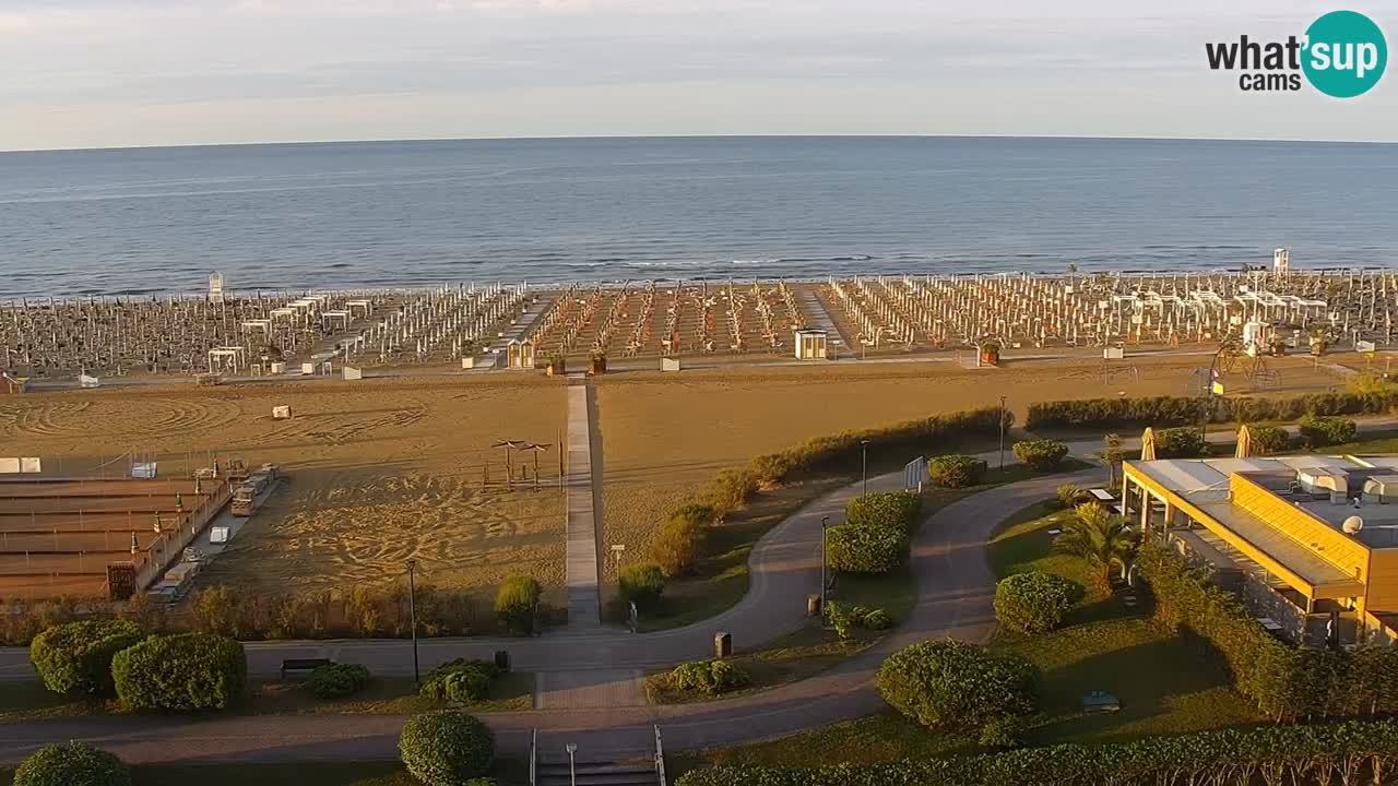 Webcam La plage de Bibione – Italie