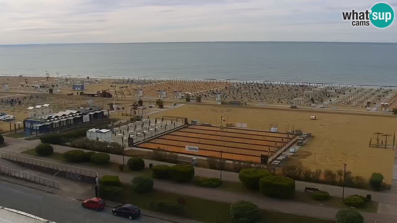 Webcam La plage de Bibione – Italie