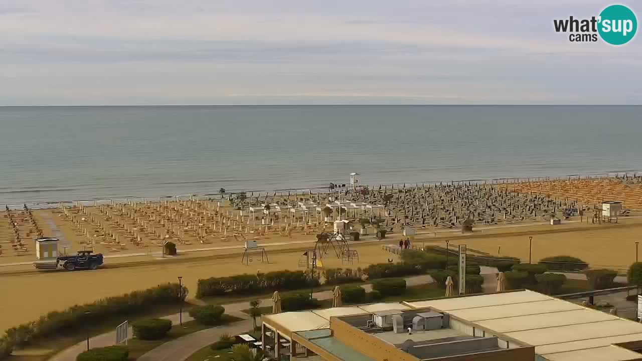 La camera en vivo de la playa de Bibione – Italia