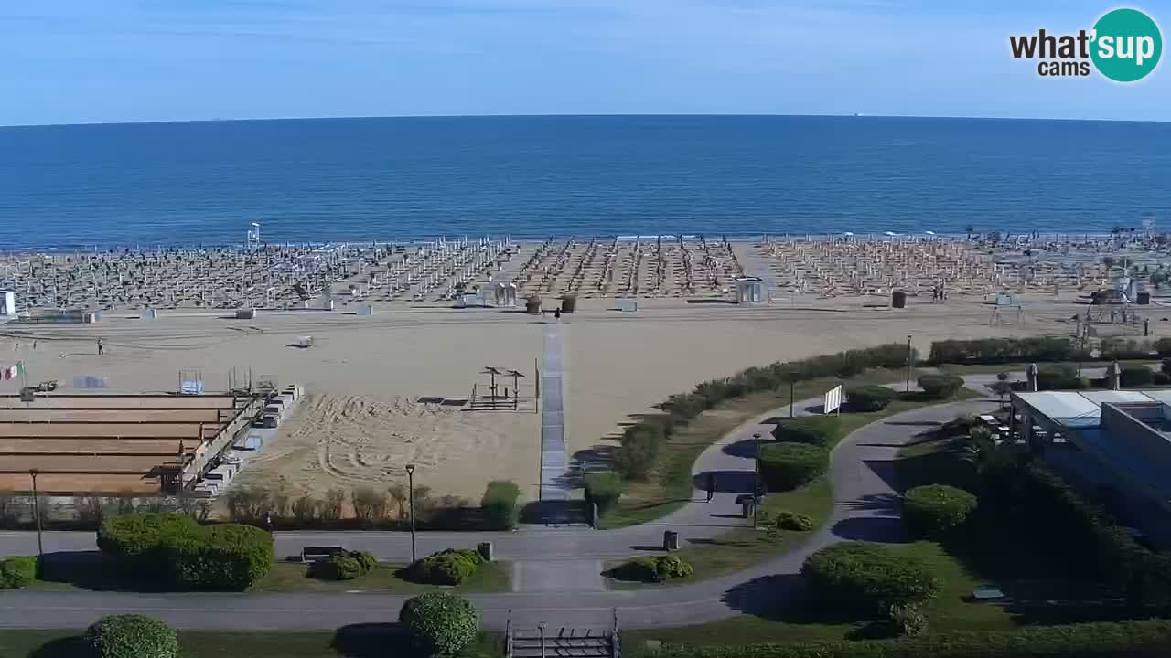 Der Strand von Bibione Webcam – Italien