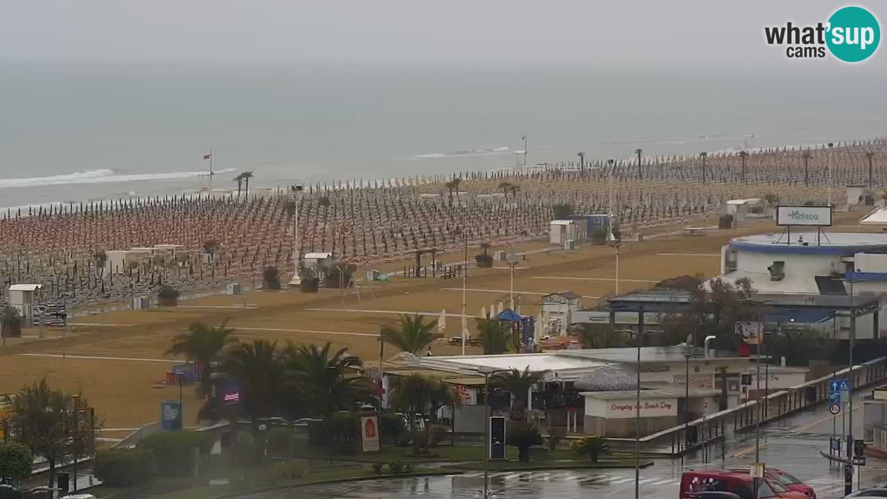 The beach of Bibione webcam – Italy