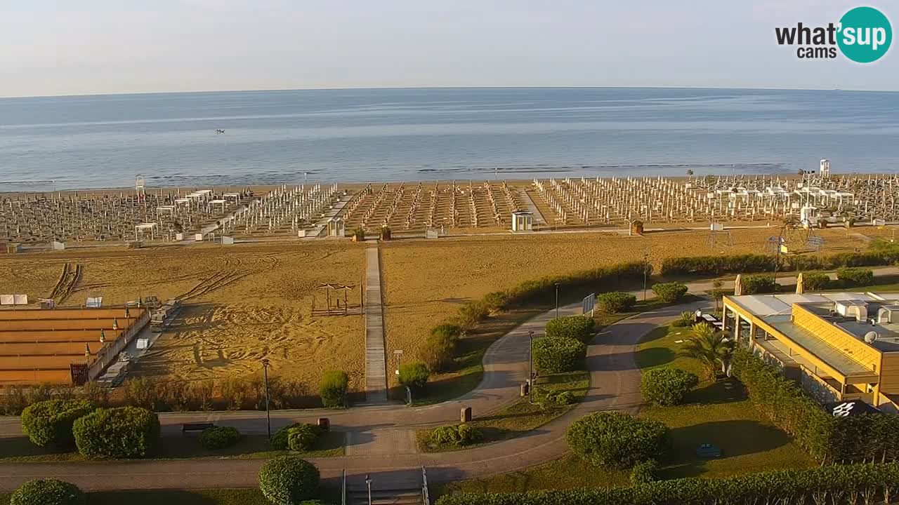 Der Strand von Bibione Webcam – Italien