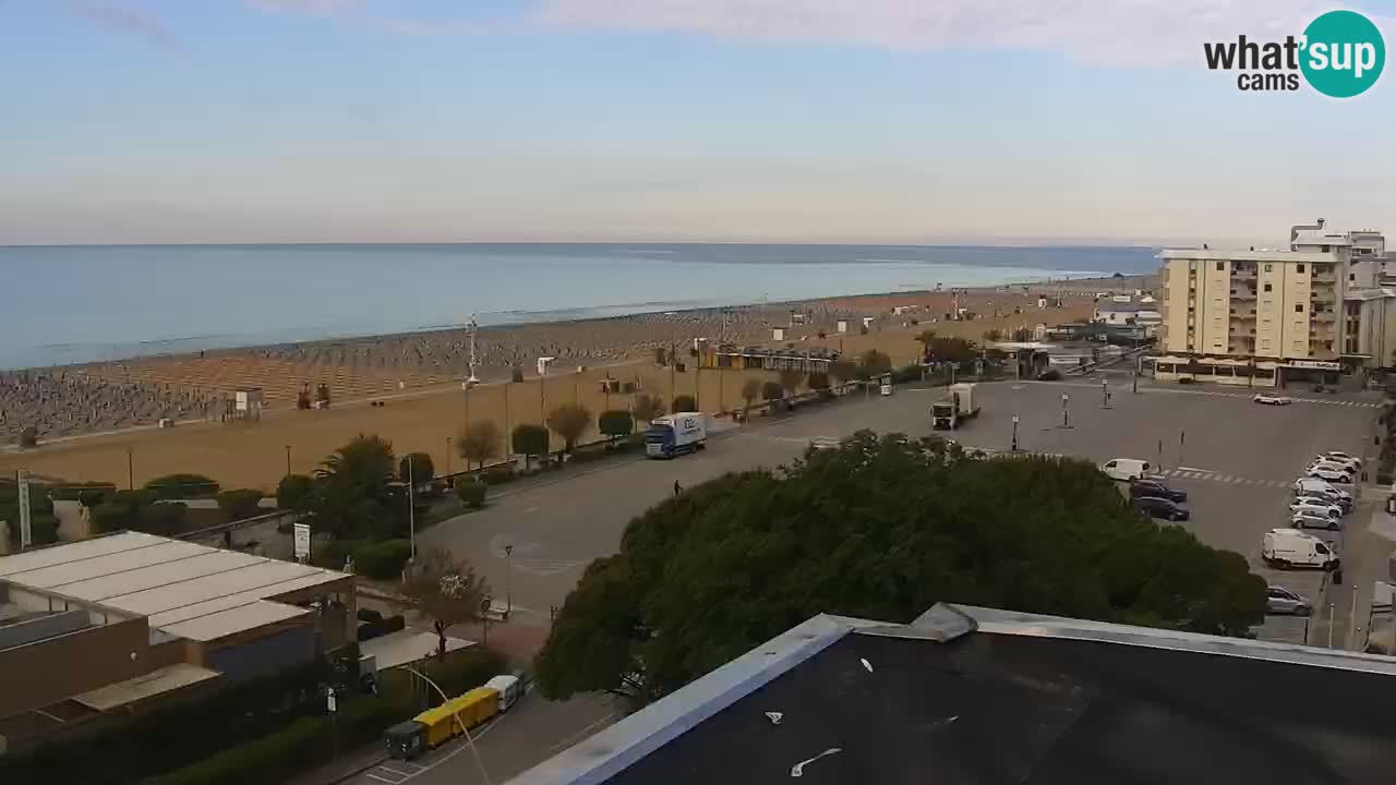La camera en vivo de la playa de Bibione – Italia