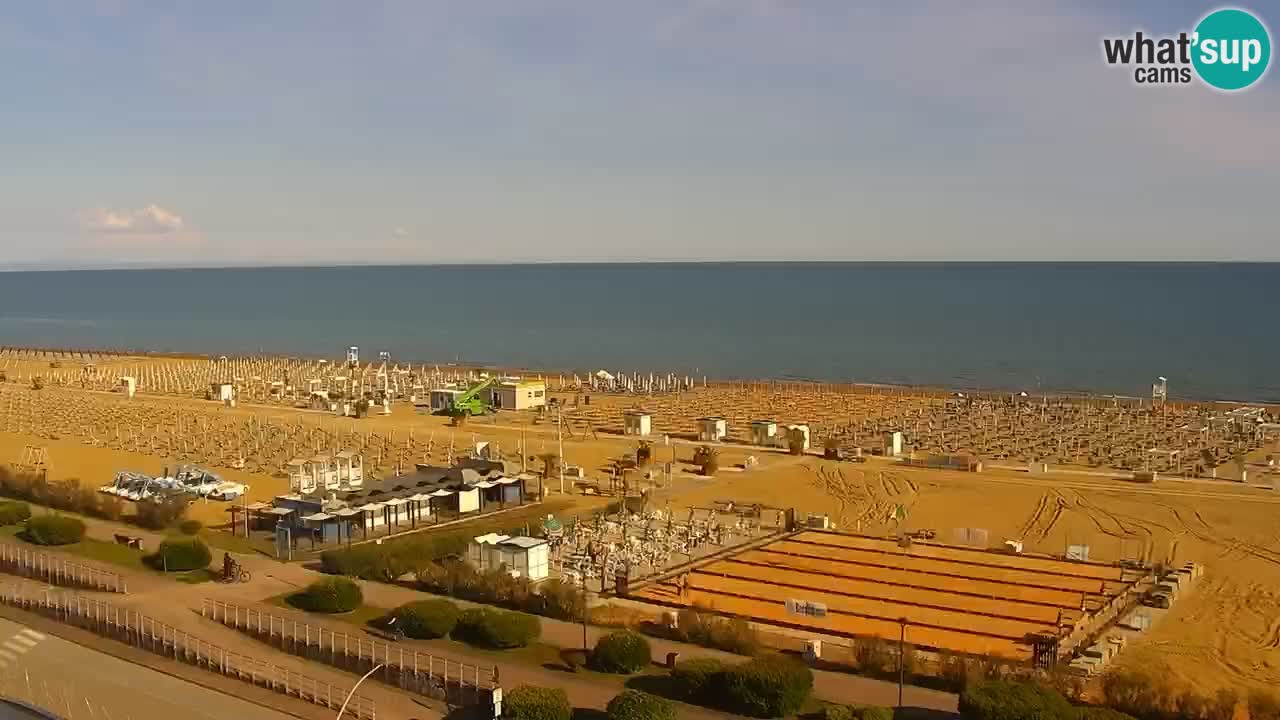 Webcam La plage de Bibione – Italie