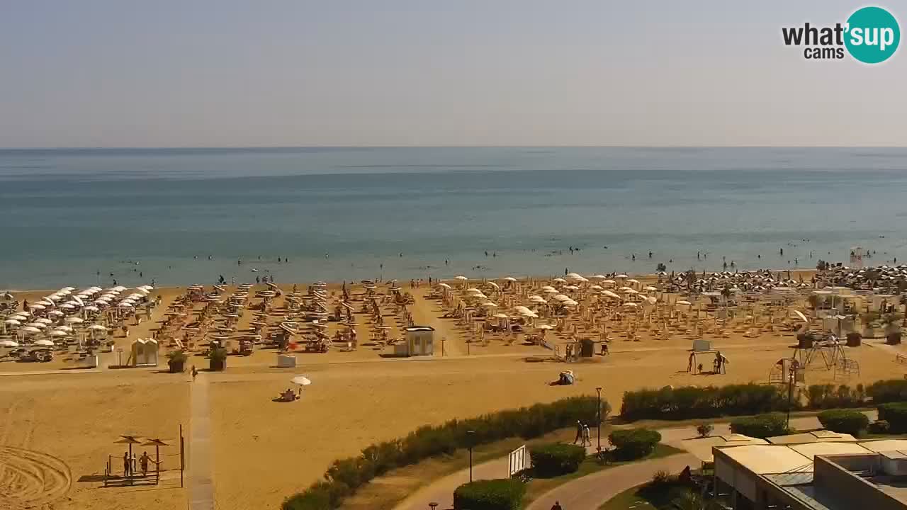Plaža Bibione Spletna kamera – Italija