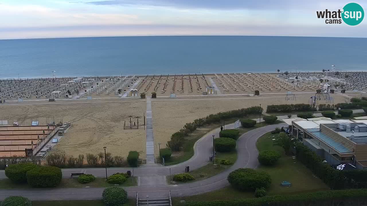 La camera en vivo de la playa de Bibione – Italia