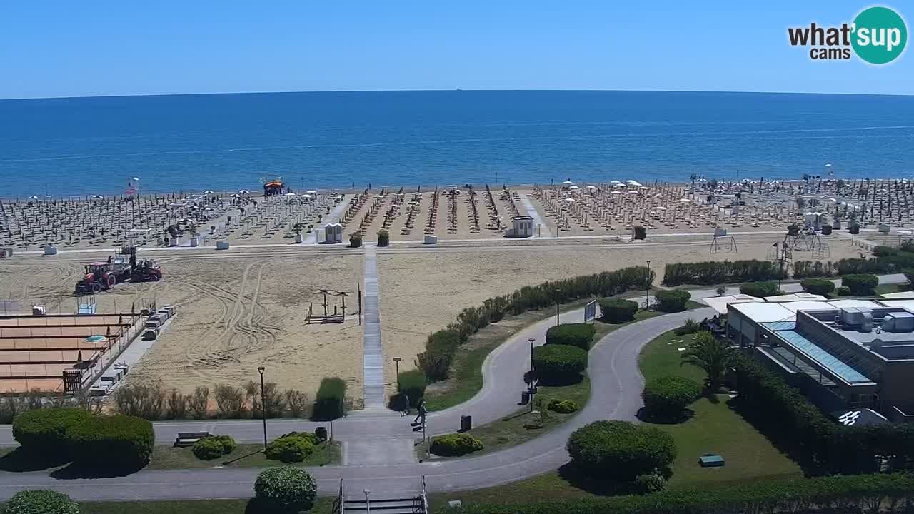 Der Strand von Bibione Webcam – Italien