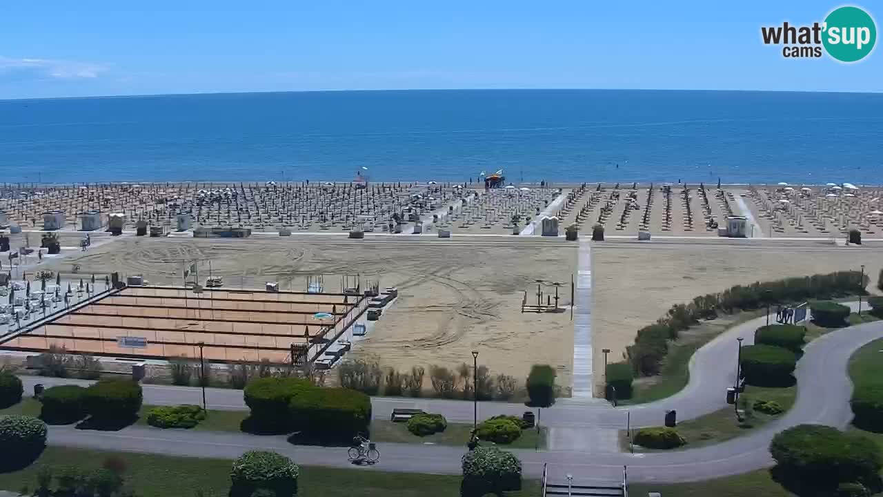Webcam La plage de Bibione – Italie