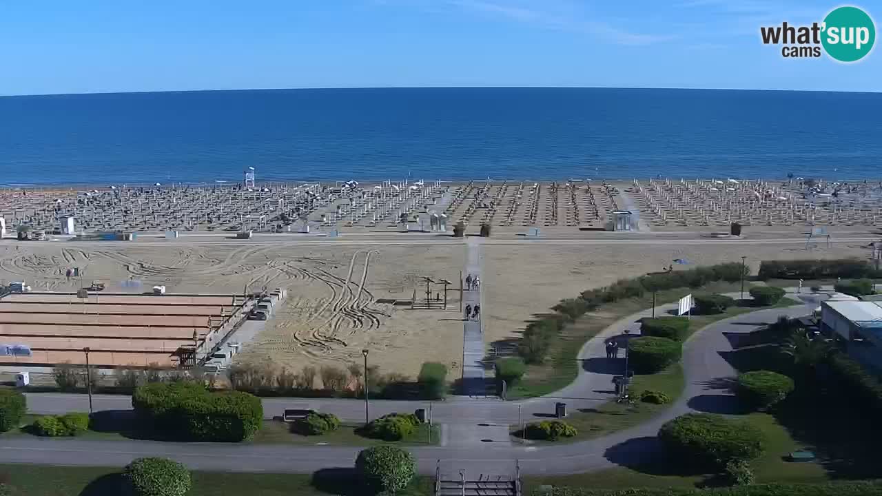 Webcam La plage de Bibione – Italie