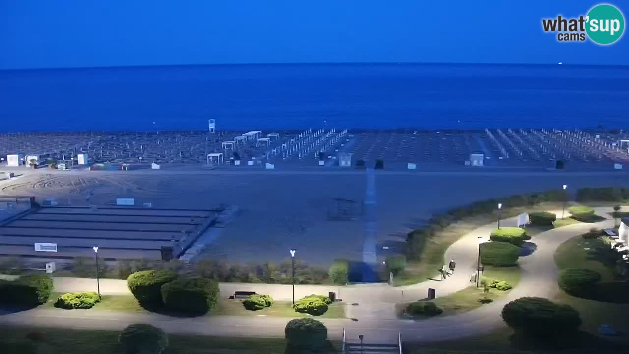 Plaža Bibione Spletna kamera – Italija
