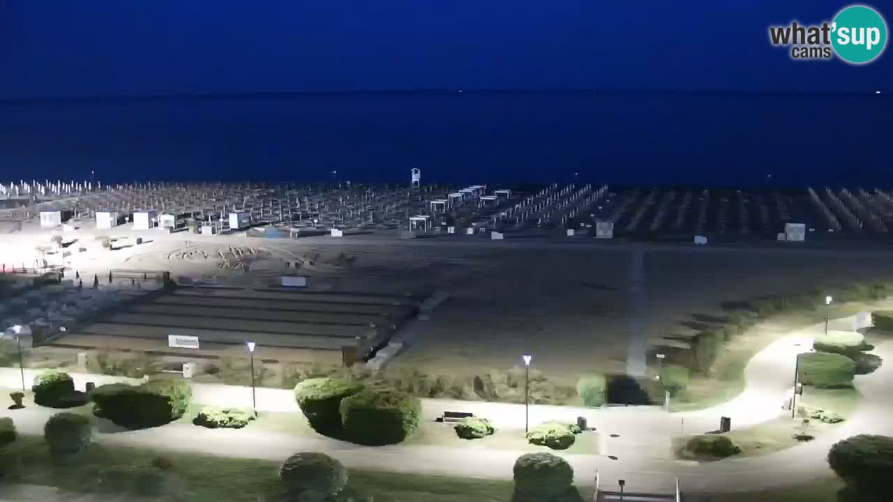 La camera en vivo de la playa de Bibione – Italia