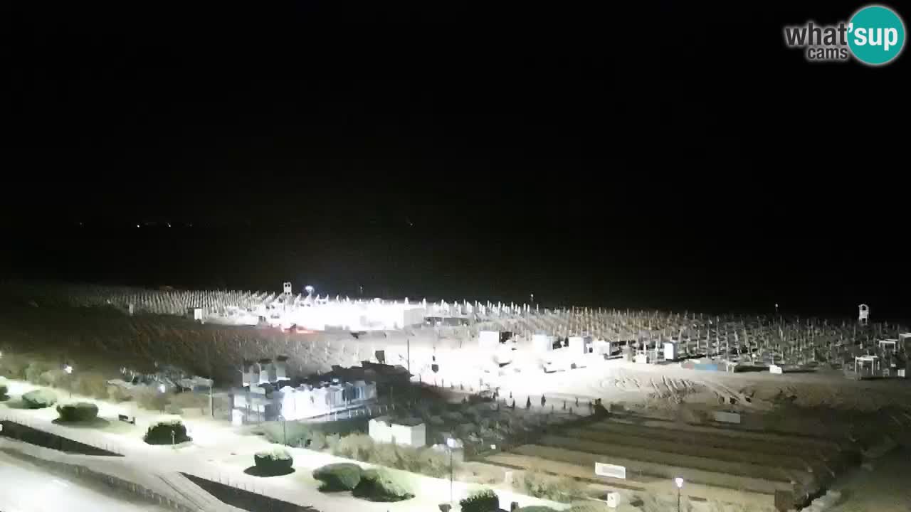 La camera en vivo de la playa de Bibione – Italia