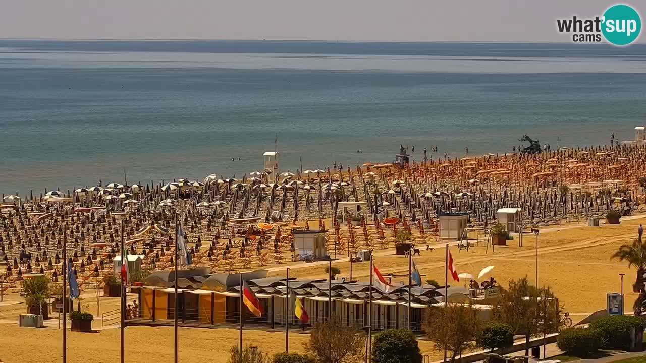 Plaža Bibione Spletna kamera – Italija