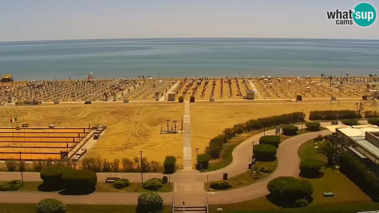 Der Strand von Bibione Webcam – Italien