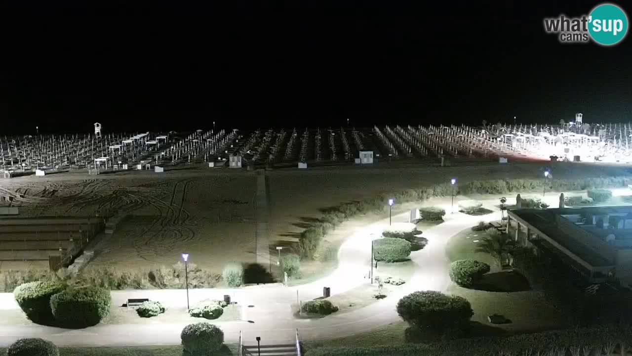 Plaža Bibione Spletna kamera – Italija