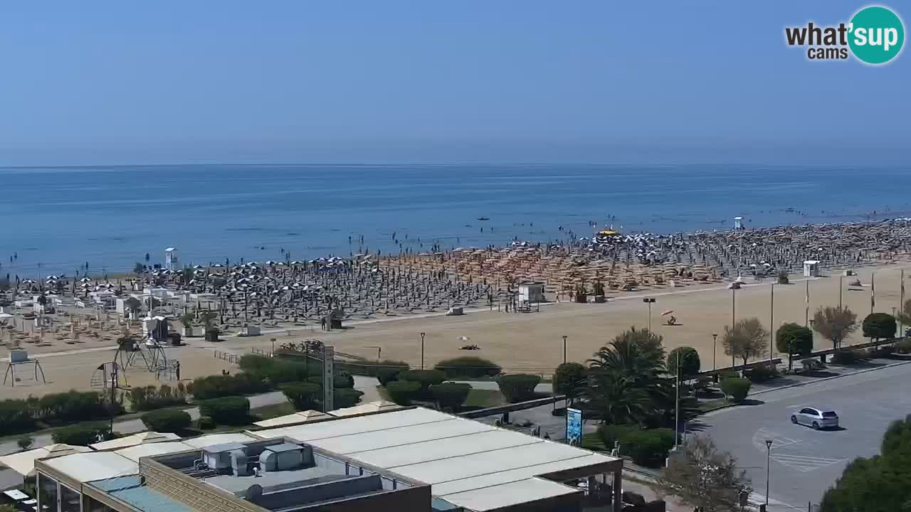 La camera en vivo de la playa de Bibione – Italia