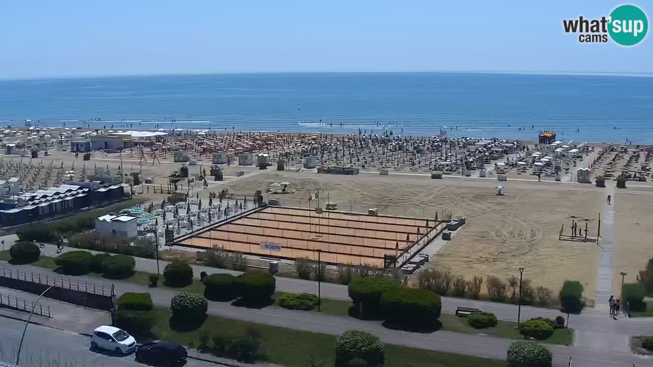 Der Strand von Bibione Webcam – Italien