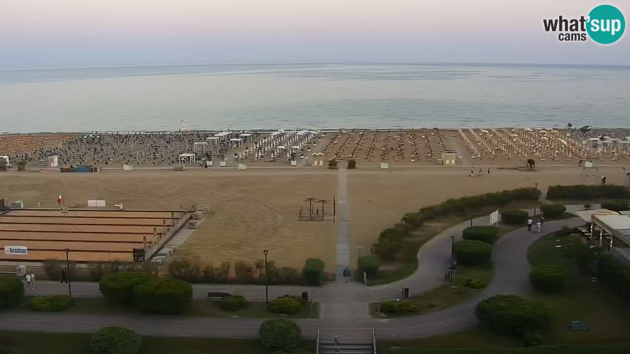 Plaža Bibione Spletna kamera – Italija